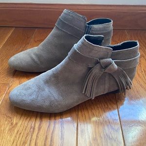 Franco Sarto Grey Booties